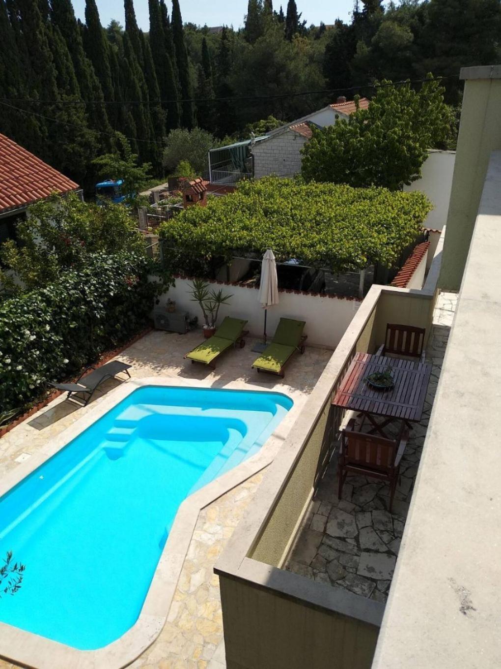 Villa Silvia - Open Pool Supetar Dış mekan fotoğraf